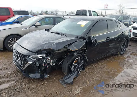 2025 Nissan Sentra Sv z USA, uszkodzony, nr VIN 3N1AB8CV1SY361186